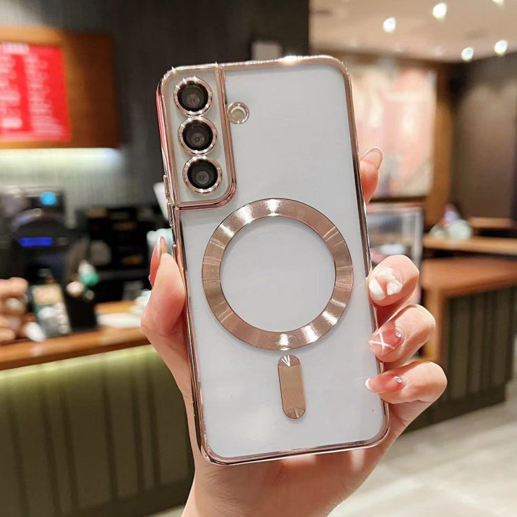For Samsung Galaxy S24 5G MagSafe Electroplating TPU Phone Case(Rose  Gold) - HoMEdemic™ 
