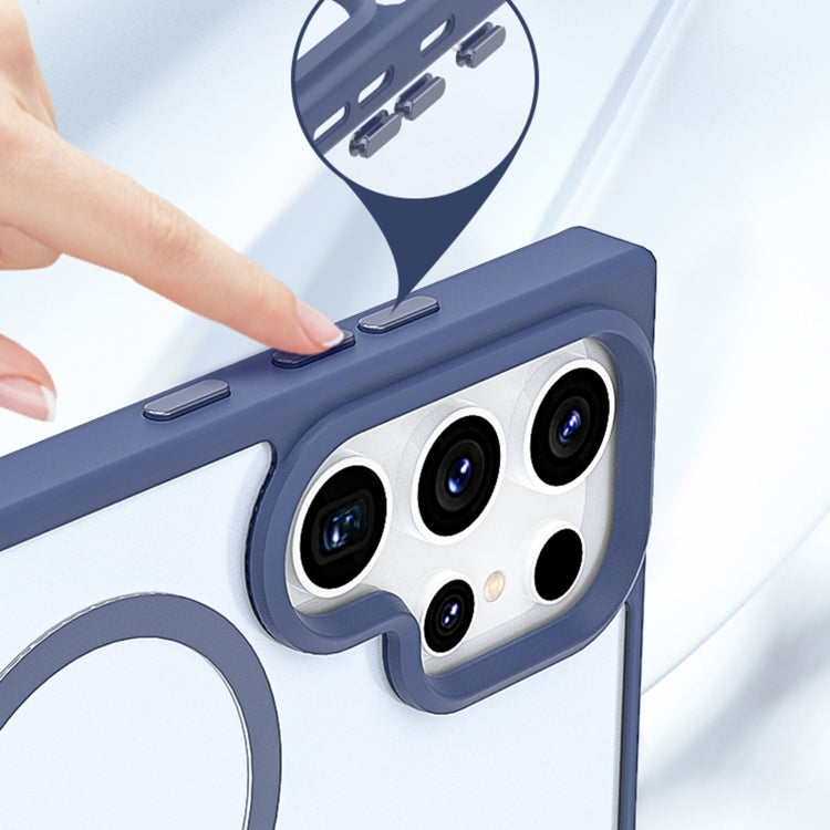 For Samsung Galaxy S24 5G Metal Button Skin Feel Matte MagSafe Shockproof Phone Case(Black) - HoMEdemic™ 