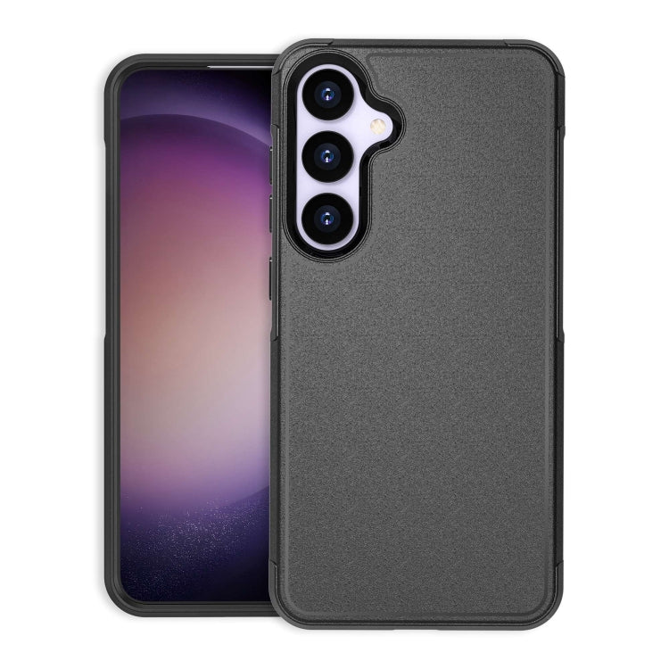 For Samsung Galaxy S24 5G RedPepper Armor PC Hybrid TPU Phone Case(Black) - HoMEdemic™ 