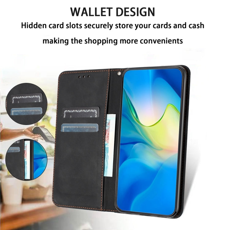 For Samsung Galaxy S24 5G Retro Elephant Embossed Leather Phone Case(Black) - HoMEdemic™ 