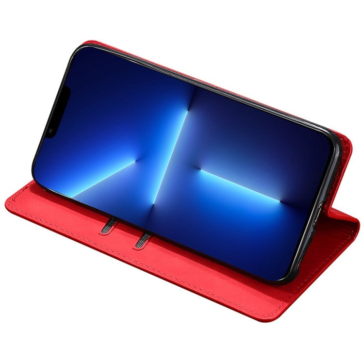 For Samsung Galaxy S24 5G Skin Feel Magnetic Leather Phone Case(Red) - HoMEdemic™ 