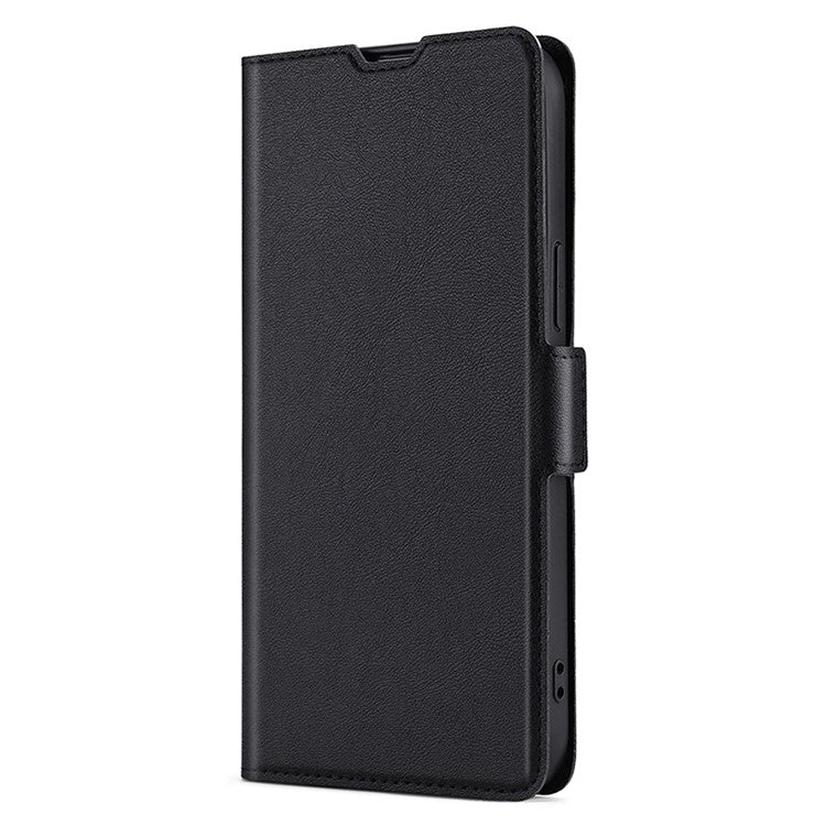 For Samsung Galaxy S24 5G Ultra-thin Voltage Side Buckle Horizontal Flip Leather Phone Case(Black) - HoMEdemic™ 
