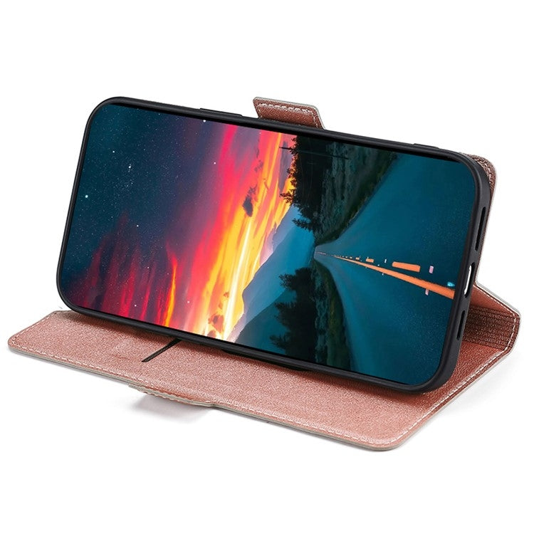 For Samsung Galaxy S24 5G Ultra-thin Voltage Side Buckle Horizontal Flip Leather Phone Case(Rose Gold) - HoMEdemic™ 