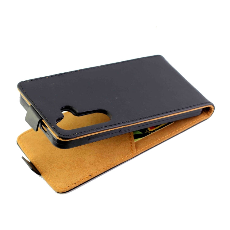For Samsung Galaxy S24 5G Vertical Flip Leather Case with Card Slot(Black) - HoMEdemic™ 