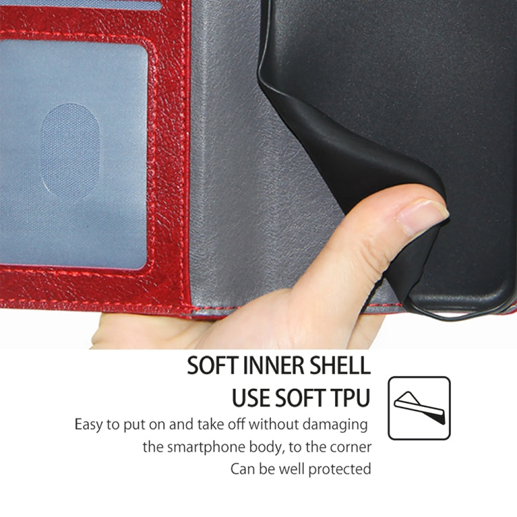 For Samsung Galaxy S24 5G Zipper Bag Leather Phone Case(Red) - HoMEdemic™ 