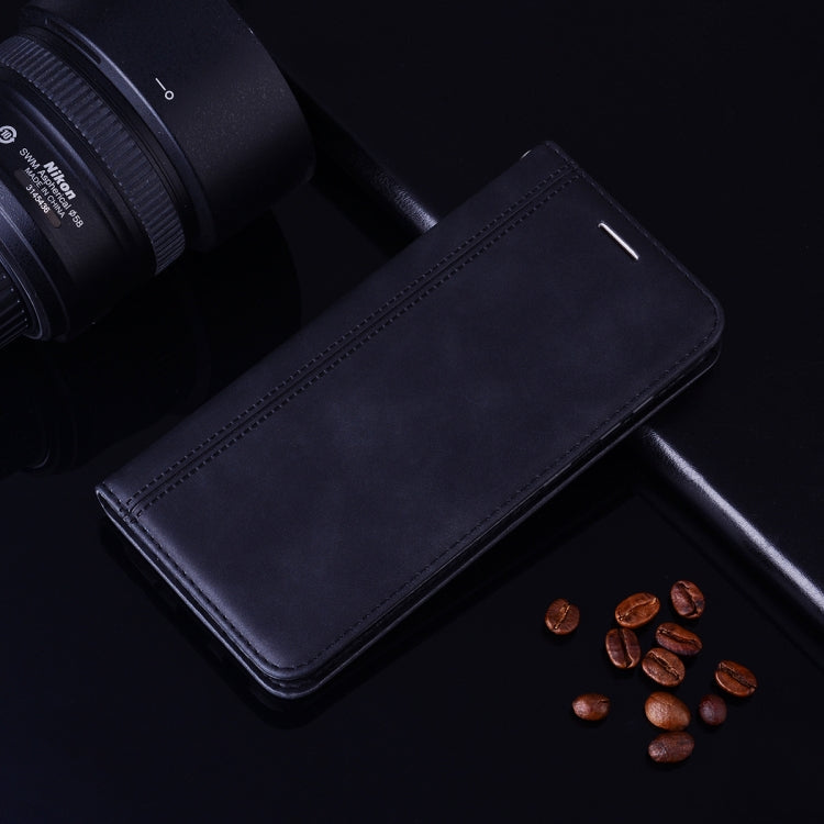 For Samsung Galaxy S24 Frosted Business Magnetic Horizontal Flip PU Phone Case(Black) - HoMEdemic™ 