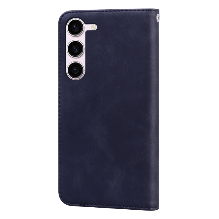 For Samsung Galaxy S24 Frosted Business Magnetic Horizontal Flip PU Phone Case(Black) - HoMEdemic™ 