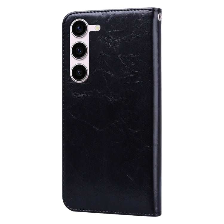 For Samsung Galaxy S24 Oil Wax Texture Shockproof Flip Leather Phone Case(Black) - HoMEdemic™ 