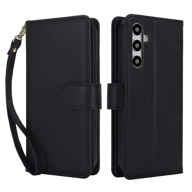 For Samsung Galaxy S24 / S25 5G Multi-Card Wallet RFID Leather Phone Case(Black) - HoMEdemic™ 