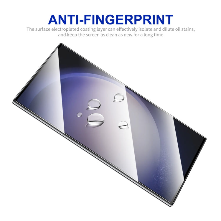 For Samsung Galaxy S24 Ultra 5G 10pcs ENKAY Hat-Prince 0.18mm High Aluminum-silicon Tempered Glass Film, Support Ultrasonic Fingerprint Unclock - HoMEdemic™ 