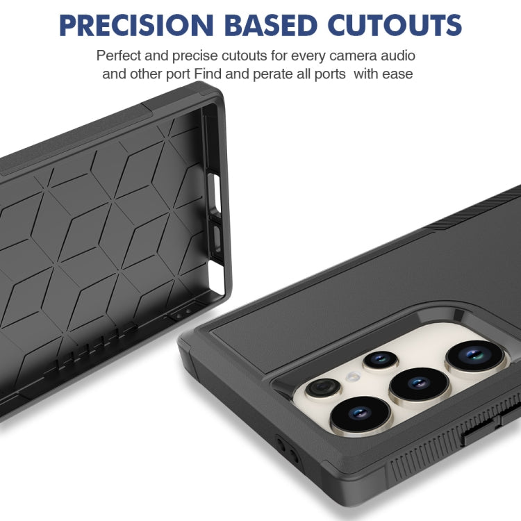 For Samsung Galaxy S24 Ultra 5G 2 in 1 PC + TPU Phone Case(Black) - HoMEdemic™ 