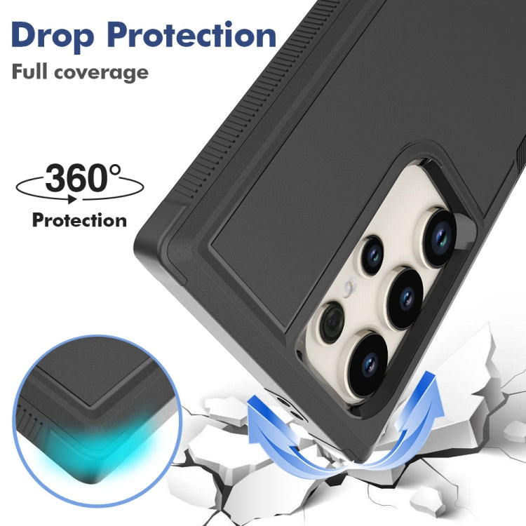 For Samsung Galaxy S24 Ultra 5G 2 in 1 PC + TPU Phone Case(Black) - HoMEdemic™ 