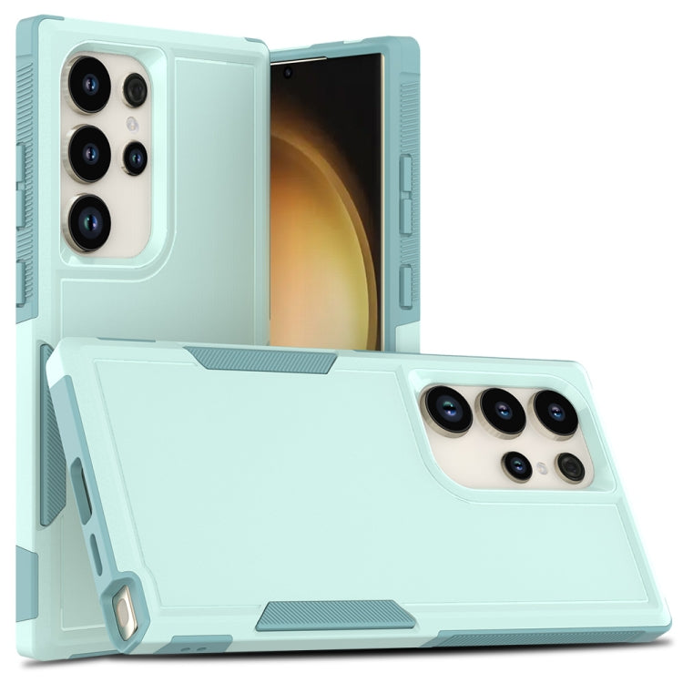 For Samsung Galaxy S24 Ultra 5G 2 in 1 PC + TPU Phone Case(Light Green) - HoMEdemic™ 