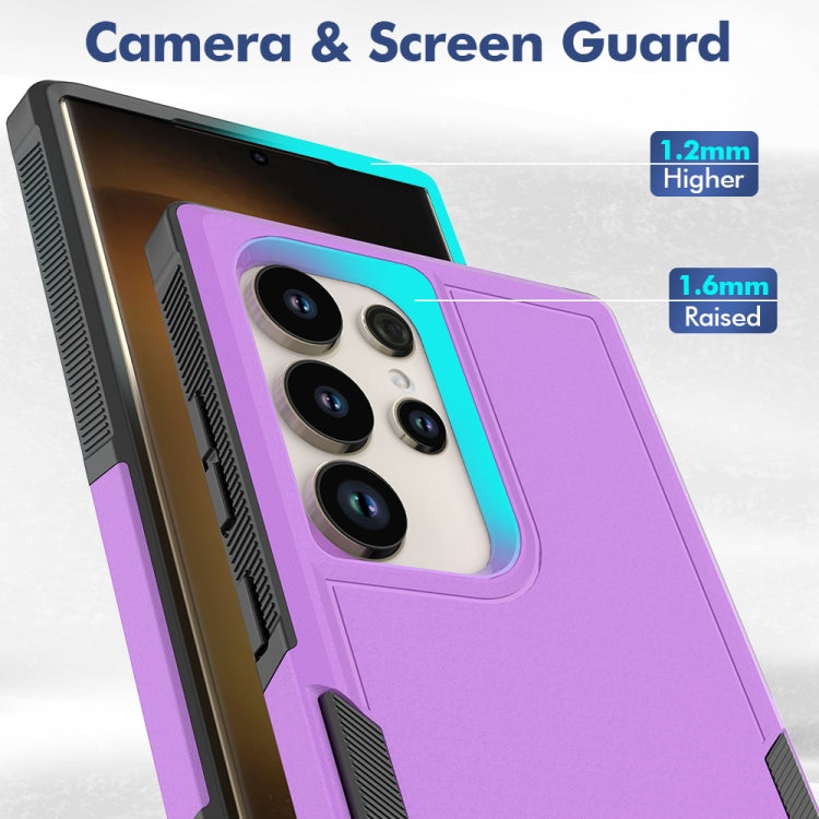 For Samsung Galaxy S24 Ultra 5G 2 in 1 PC + TPU Phone Case(Purple) - HoMEdemic™ 