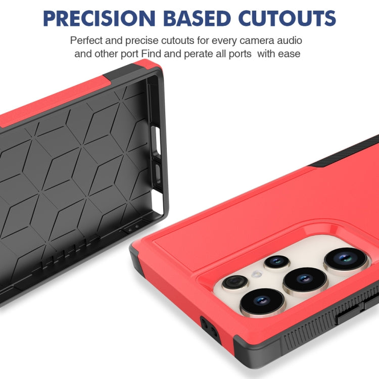 For Samsung Galaxy S24 Ultra 5G 2 in 1 PC + TPU Phone Case(Red) - HoMEdemic™ 