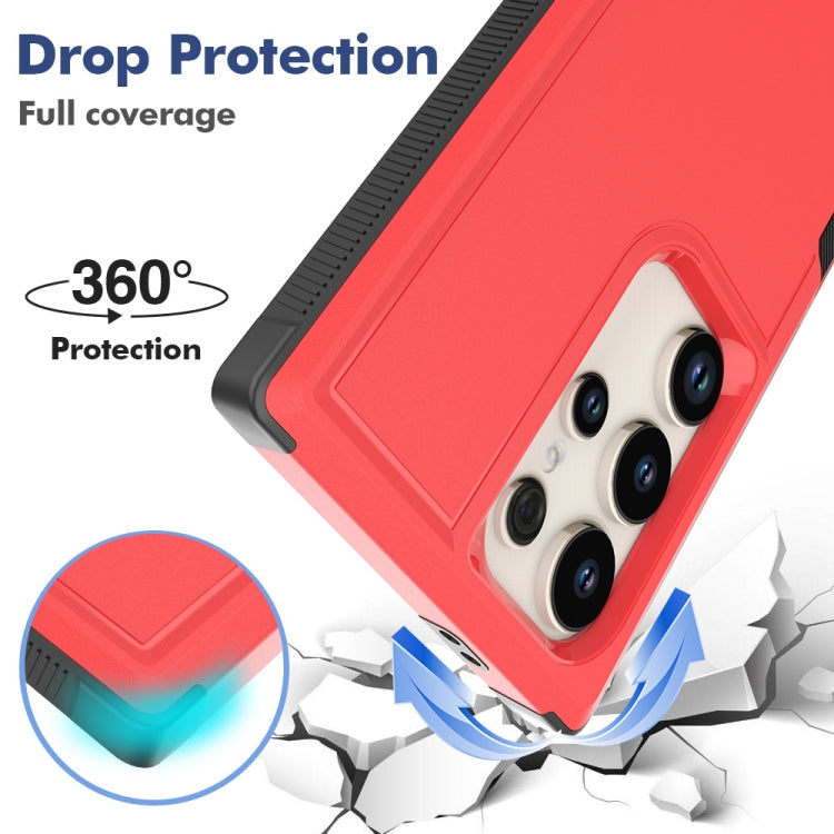 For Samsung Galaxy S24 Ultra 5G 2 in 1 PC + TPU Phone Case(Red) - HoMEdemic™ 