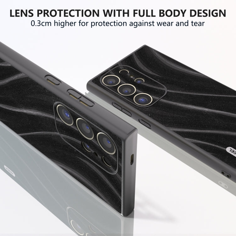 For Samsung Galaxy S24 Ultra 5G ABEEL Galactic Pattern Protective Phone Case(Black) - HoMEdemic™ 