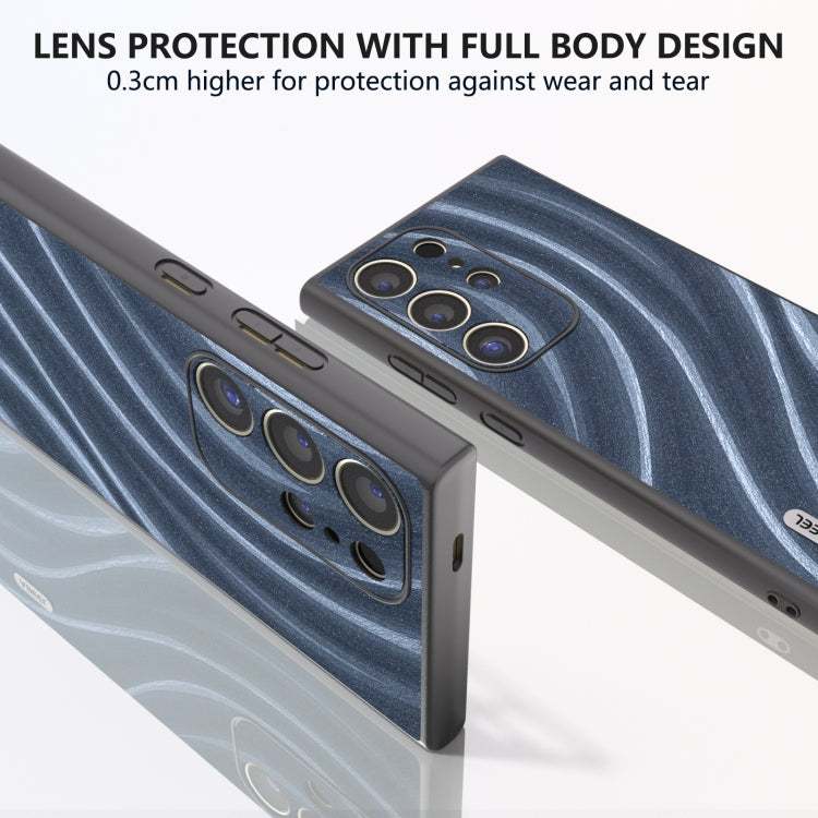 For Samsung Galaxy S24 Ultra 5G ABEEL Galactic Pattern Protective Phone Case(Blue) - HoMEdemic™ 