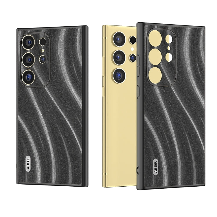 For Samsung Galaxy S24 Ultra 5G ABEEL Galactic Pattern Protective Phone Case(Grey) - HoMEdemic™ 