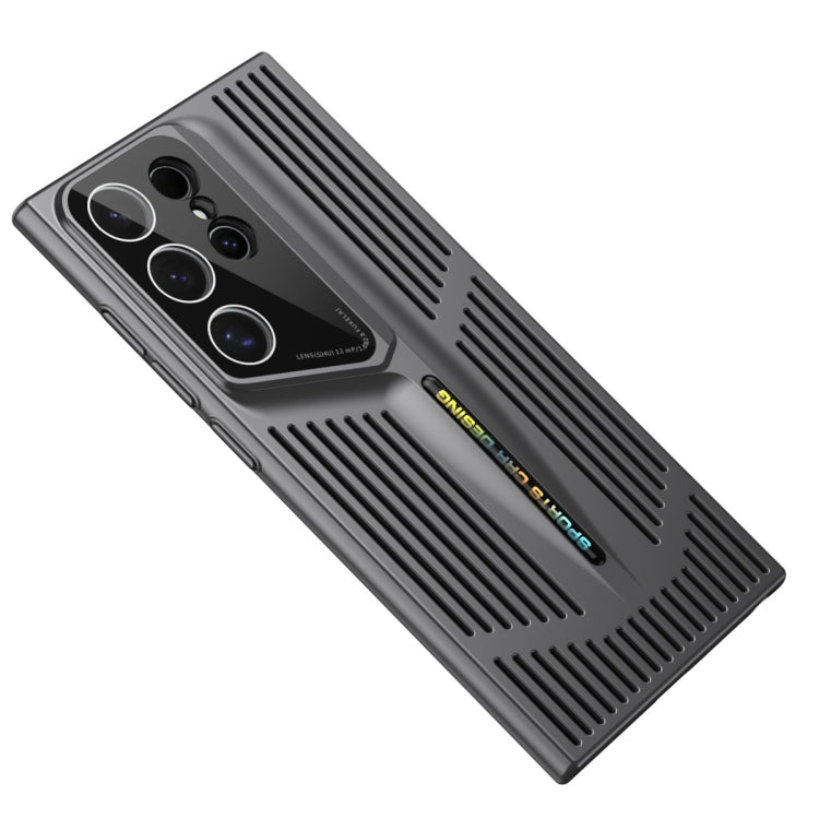 For Samsung Galaxy S24 Ultra 5G Blade Cooling PC Full Coverage Phone Case(Graphite Black) - HoMEdemic™ 