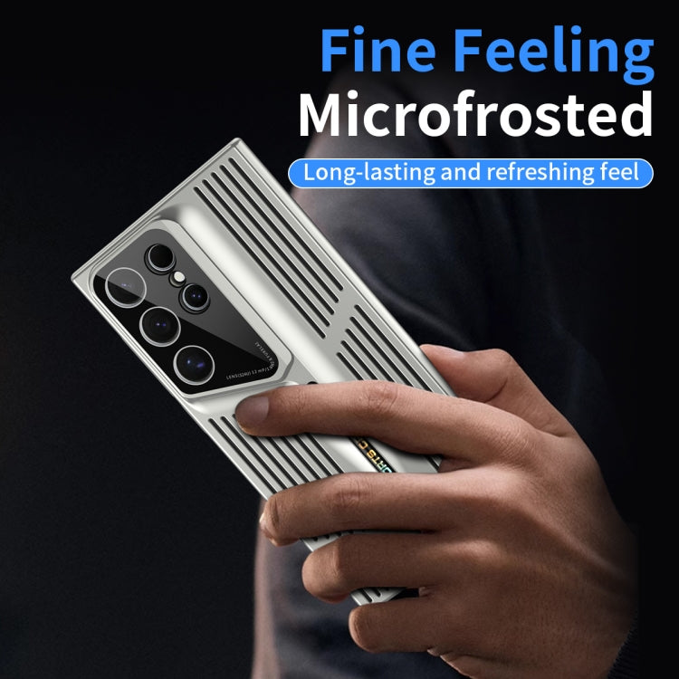 For Samsung Galaxy S24 Ultra 5G Blade Cooling PC Full Coverage Phone Case(Graphite Black) - HoMEdemic™ 