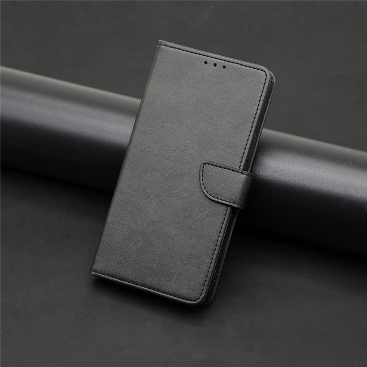 For Samsung Galaxy S24 Ultra 5G Calf Texture Buckle Flip Leather Phone Case(Black) - HoMEdemic™ 