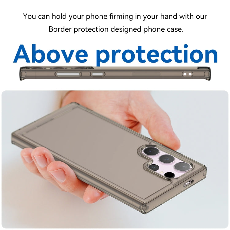 For Samsung Galaxy S24 Ultra 5G Candy Series TPU Phone Case(Transparent Grey) - HoMEdemic™ 
