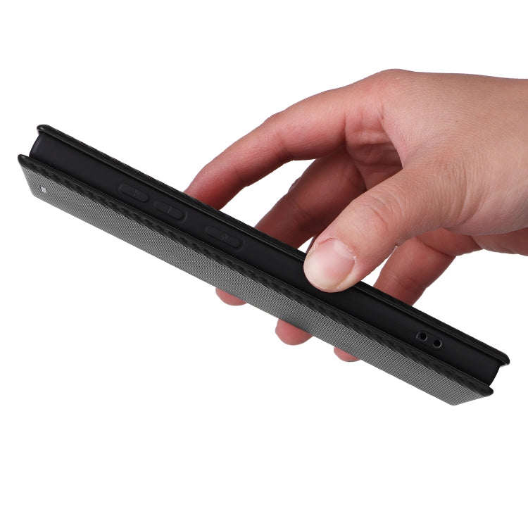 For Samsung Galaxy S24 Ultra 5G Carbon Fiber Texture Flip Leather Phone Case(Black) - HoMEdemic™ 