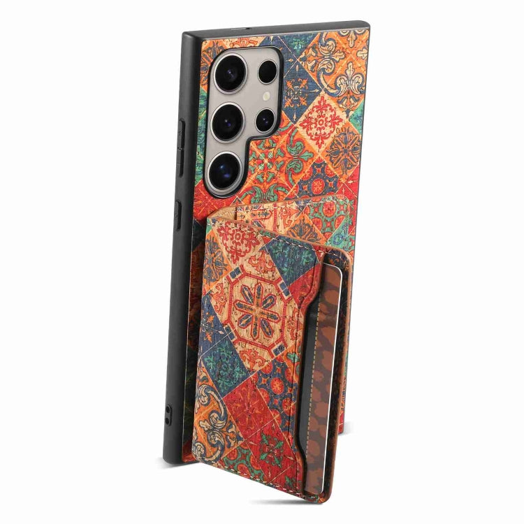For Samsung Galaxy S24 Ultra 5G Card Slot Holder Phone Case(Winter Blue) - HoMEdemic™ 