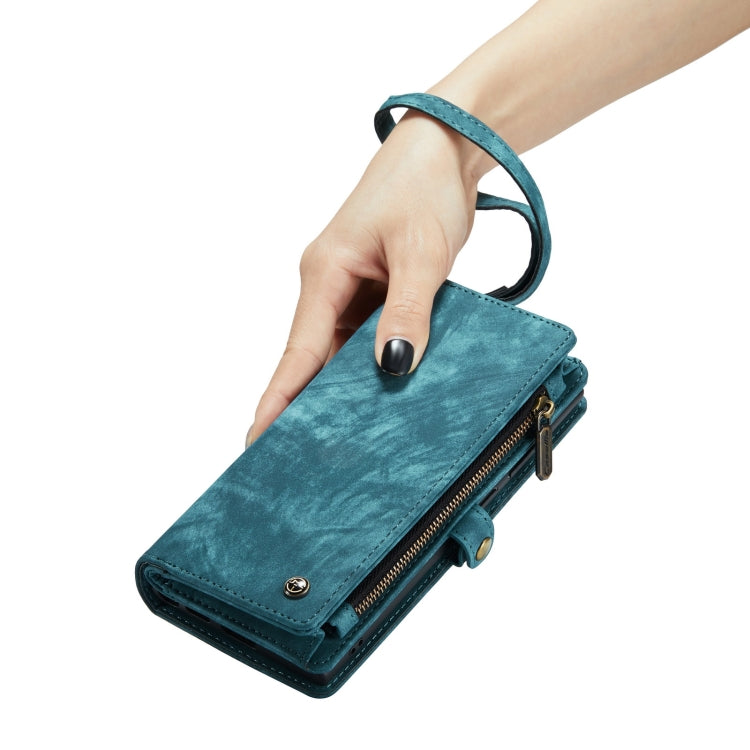 For Samsung Galaxy S24 Ultra 5G CaseMe 008 Detachable Multifunctional Leather Phone Case(Blue) - HoMEdemic™ 