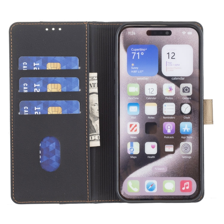 For Samsung Galaxy S24 Ultra 5G Color Matching RFID Anti-theft Leather Phone Case(Black) - HoMEdemic™ 