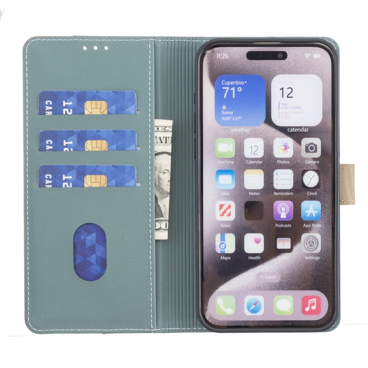 For Samsung Galaxy S24 Ultra 5G Color Matching RFID Anti-theft Leather Phone Case(Green) - HoMEdemic™ 
