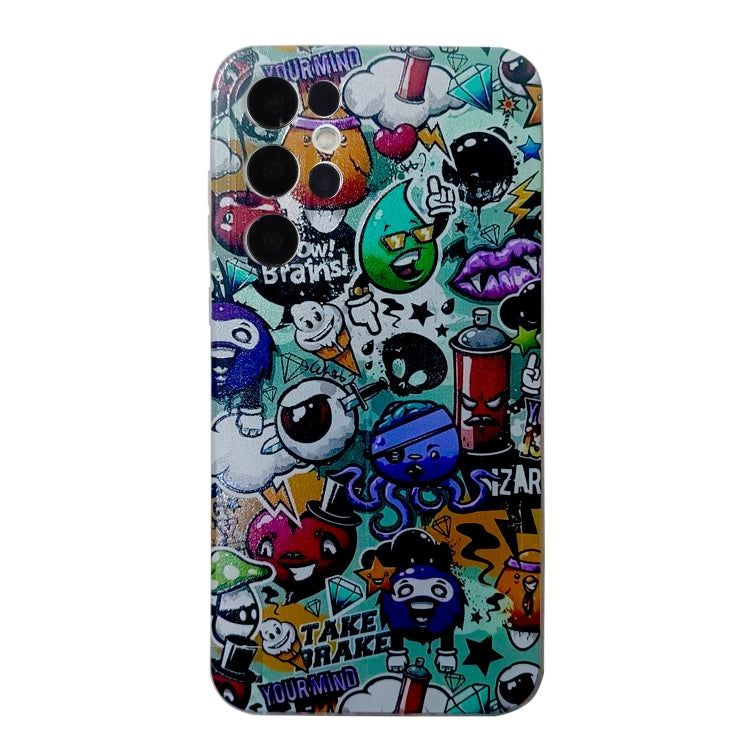 For Samsung Galaxy S24 Ultra 5G Colored Drawing Pattern TPU Phone Case(Graffiti) - HoMEdemic™ 