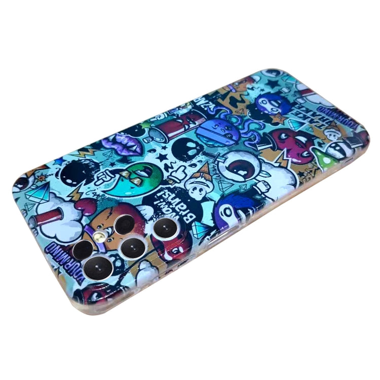 For Samsung Galaxy S24 Ultra 5G Colored Drawing Pattern TPU Phone Case(Graffiti) - HoMEdemic™ 