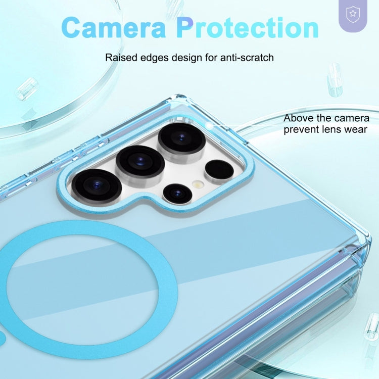 For Samsung Galaxy S24 Ultra 5G Colorful MagSafe Magnetic PC + TPU Phone Case(Blue) - HoMEdemic™ 