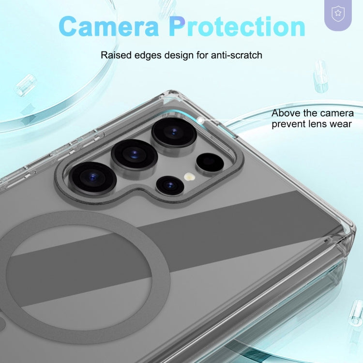 For Samsung Galaxy S24 Ultra 5G Colorful MagSafe Magnetic PC + TPU Phone Case(Grey) - HoMEdemic™ 