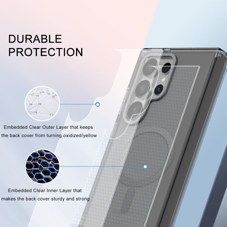 For Samsung Galaxy S24 Ultra 5G Colorful MagSafe Magnetic PC + TPU Phone Case(Grey) - HoMEdemic™ 