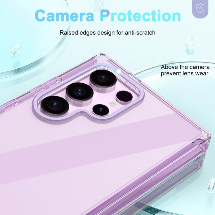 For Samsung Galaxy S24 Ultra 5G Colorful MagSafe Magnetic PC + TPU Phone Case(Light Purple) - HoMEdemic™ 