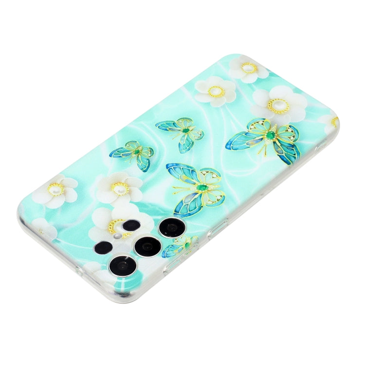 For Samsung Galaxy S24 Ultra 5G Colorful Painting Pattern TPU Phone Case(Butterflies) - HoMEdemic™ 