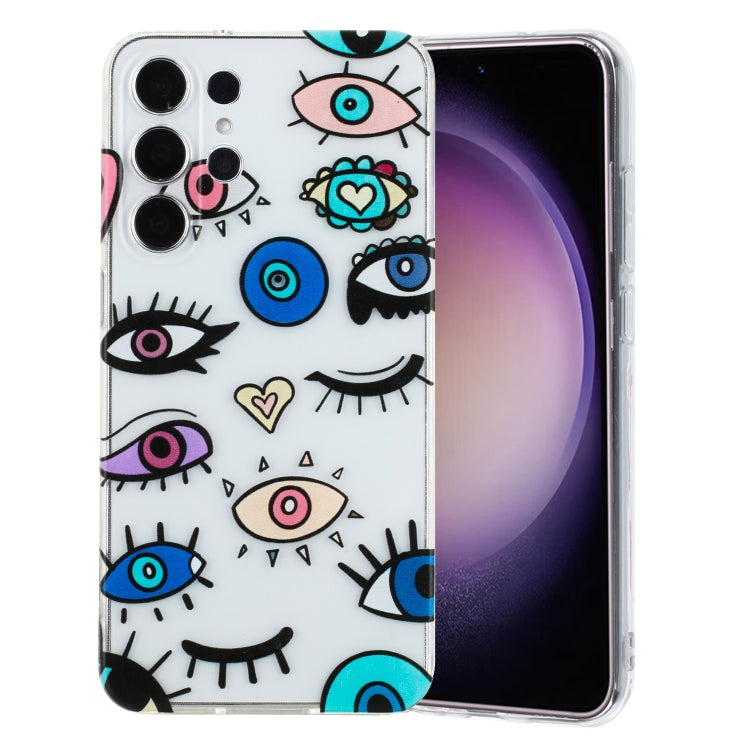 For Samsung Galaxy S24 Ultra 5G Colorful Painting Pattern TPU Phone Case(Eye Monster) - HoMEdemic™ 
