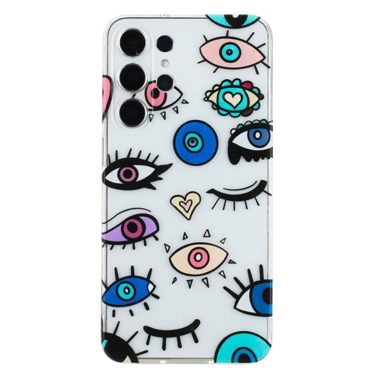 For Samsung Galaxy S24 Ultra 5G Colorful Painting Pattern TPU Phone Case(Eye Monster) - HoMEdemic™ 