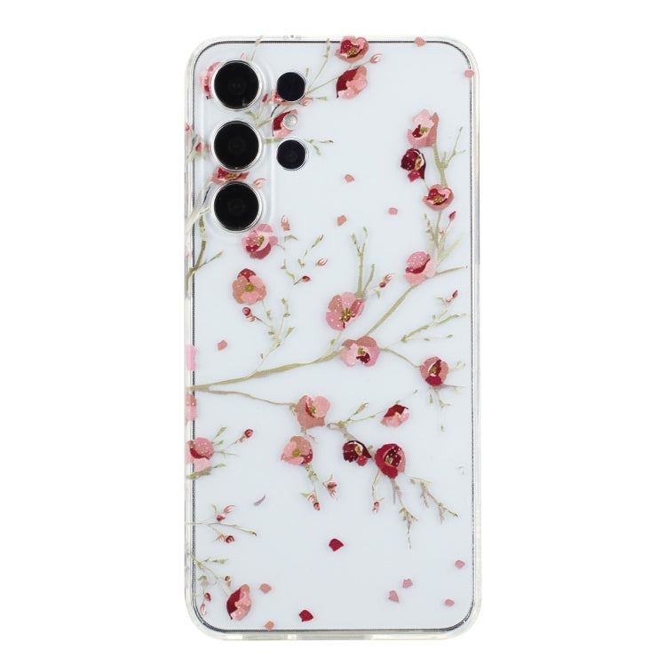 For Samsung Galaxy S24 Ultra 5G Colorful Painting Pattern TPU Phone Case(Red Flowers) - HoMEdemic™ 