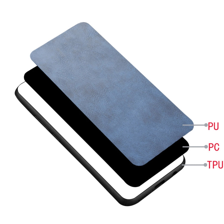 For Samsung Galaxy S24 Ultra 5G Cow Pattern Sewing Back Cover Phone Case(Blue) - HoMEdemic™ 