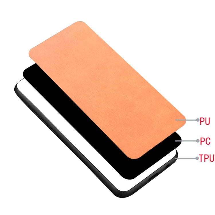 For Samsung Galaxy S24 Ultra 5G Cow Pattern Sewing Back Cover Phone Case(Orange) - HoMEdemic™ 