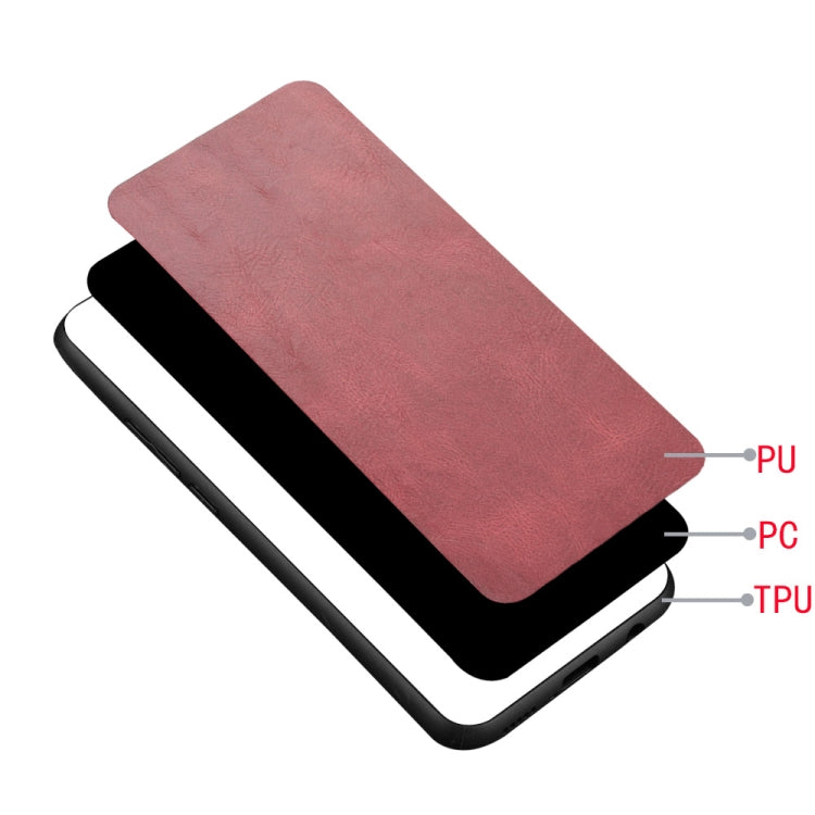 For Samsung Galaxy S24 Ultra 5G Cow Pattern Sewing Back Cover Phone Case(Red) - HoMEdemic™ 