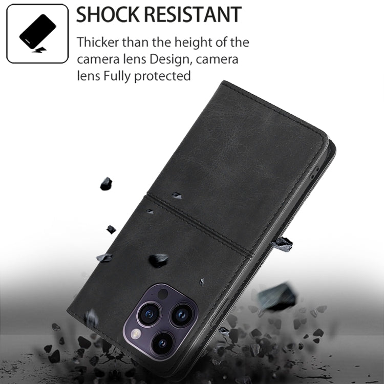 For Samsung Galaxy S24 Ultra 5G Cow Texture Magnetic Leather Phone Case(Black) - HoMEdemic™ 