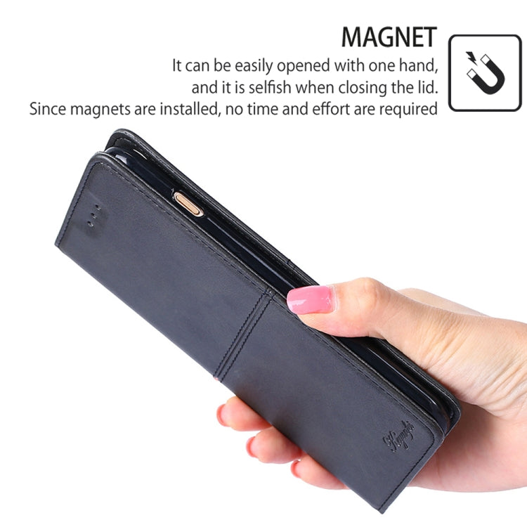 For Samsung Galaxy S24 Ultra 5G Cow Texture Magnetic Leather Phone Case(Black) - HoMEdemic™ 