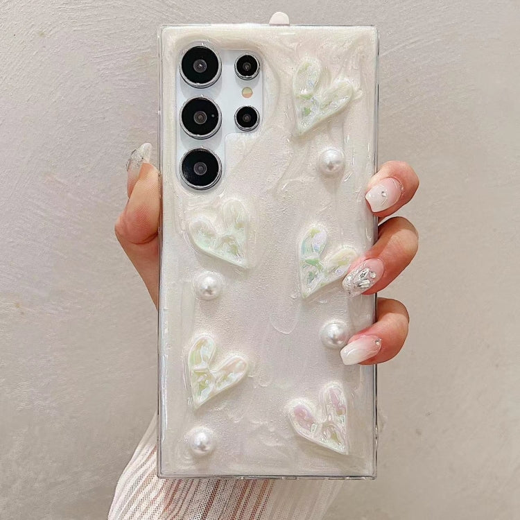 For Samsung Galaxy S24 Ultra 5G Cream Gum Decoden TPU Phone Case(Love) - HoMEdemic™ 