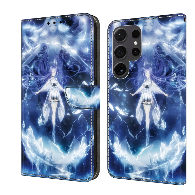 For Samsung Galaxy S24 Ultra 5G Crystal Painted Leather Phone case(Magic Fairy) - HoMEdemic™ 