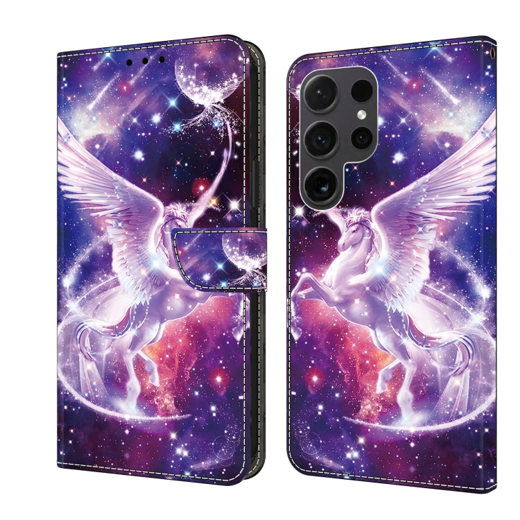 For Samsung Galaxy S24 Ultra 5G Crystal Painted Leather Phone case(Unicorn) - HoMEdemic™ 
